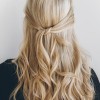 Cool half up hairstyles
