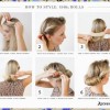 Easy 1940s hairstyles for long hair