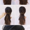 Easy to do half up half down hairstyles