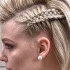 Hairstyles for plaited hair