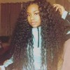 Long and curly weave hairstyles