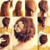 Making simple hair style