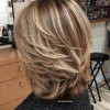 Mid length short layered hairstyles
