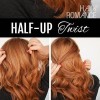 Quick easy half up hairstyles