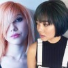 Short style haircuts with bangs