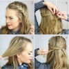 Simple hairstyles for girls with medium hair