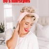 1950s girls hairstyles