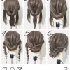 Different types of simple hairstyles