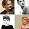 50s hairstyles female