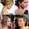 Celebrity hair updos