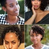 Cute natural curly hairstyles for short hair
