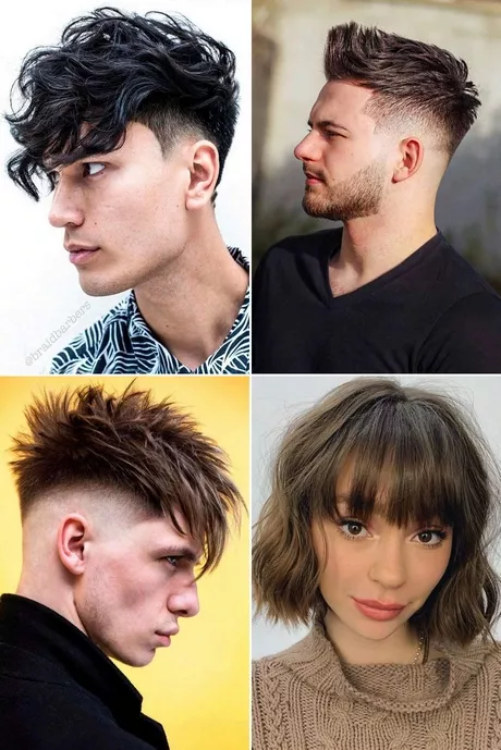 Fringe cut hairstyle