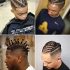 Haircut with braids