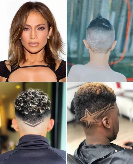 Haircut with stars