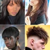 Hairstyles for people with bangs