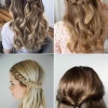 Half and half hairstyles