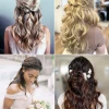 Half down wedding hairstyles