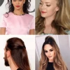 Half ponytail styles