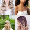 Long wavy wedding hairstyles