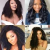 Natural looking curly weave
