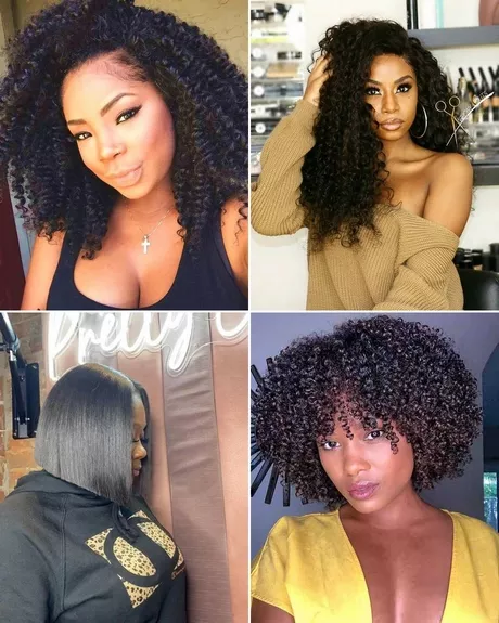 Natural looking weave styles