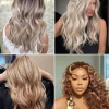 Pictures of blonde hair with highlights