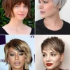 Short haircuts with bangs for fine hair