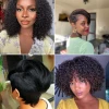Short haircuts with weave