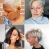 Short hairstyles for very fine thin hair
