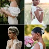Short hairstyles for women wedding
