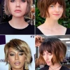 Short hairstyles with bangs for fine hair