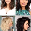 Shoulder length hair with short layers