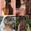Simple hairstyle for marriage