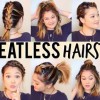 5 hairstyles in 10 minutes