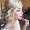 Brides with bob hairstyles