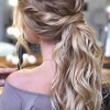Bridesmaid ponytail hairstyles