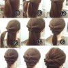 Easy updo hairstyles for medium hair