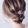 Prom hair bun