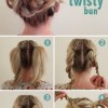 Quick and easy updos for medium length hair