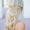 Simple bridal hairstyles for long hair
