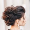 Soft updos for long hair