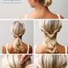 Updo hairstyles for shoulder length hair