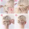 Updos for short layered hair