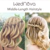 Wedding hairstyles for bridesmaids with medium length hair
