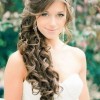 Wedding side hairstyles for long hair