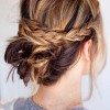 Casual updos for short hair