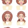 Circle face shape hairstyles
