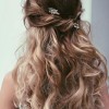 Prom hairstyles for long brown hair