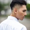 Round cut hairstyle