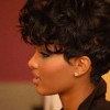Short haircuts for black women with curly hair